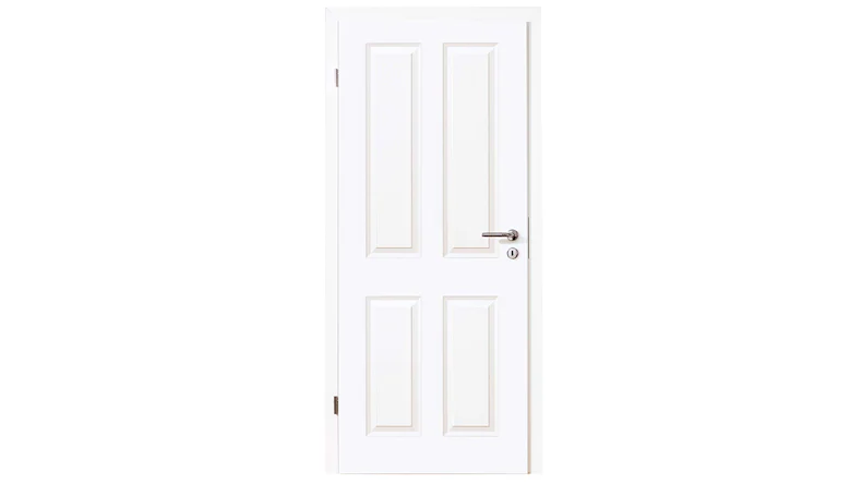 porta interna planeo laccata 2.0 - Gido 9010 laccata bianca 2110 x 735 mm DIN R - cerniera tonda VSP 2-t