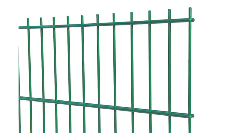 Luce di recinzione a doppia maglia 6/5/6 RAL 6005 verde muschio Altezza - 1430 x 2510 mm