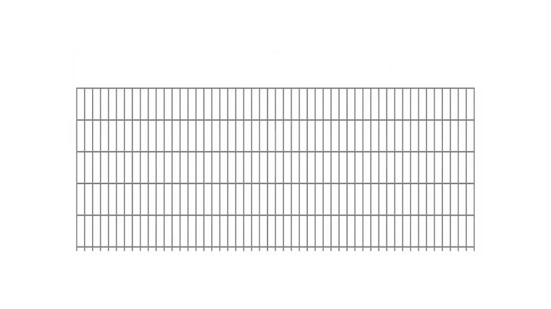 Doppelstabmattenzaun schwer 8/6/8 Feuerverzinkt - 1030 x 2510 mm