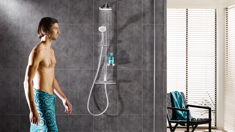 planeo StrongWall - Wandverkleidung Kunststoff Graphit 65 x 37,5 cm