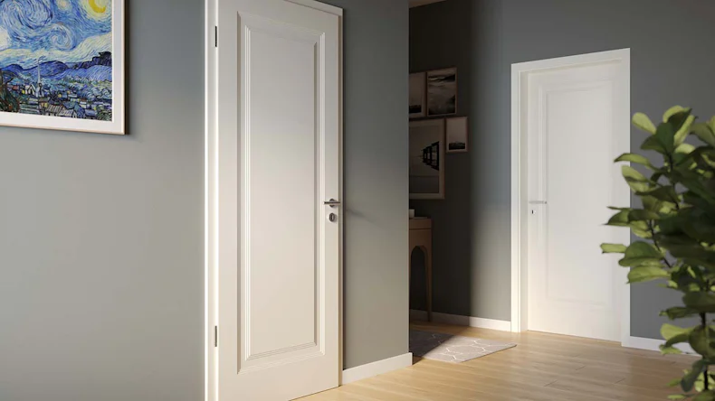 planeo Lack-Innentür Lack 2.0 - Harro 9010 Weisslack