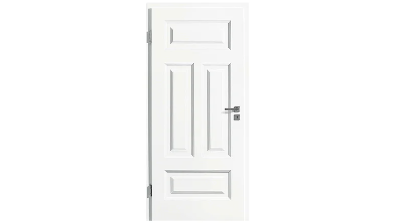 planeo Lack-Innentür Lack 2.0 - Herwin 9010 Weisslack 1985 x 860 mm DIN R - Rund MDF Band 3-t