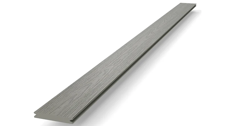 planeo TitanWood - Massivdiele 4m hell-grau antik gealtert/gebürstet