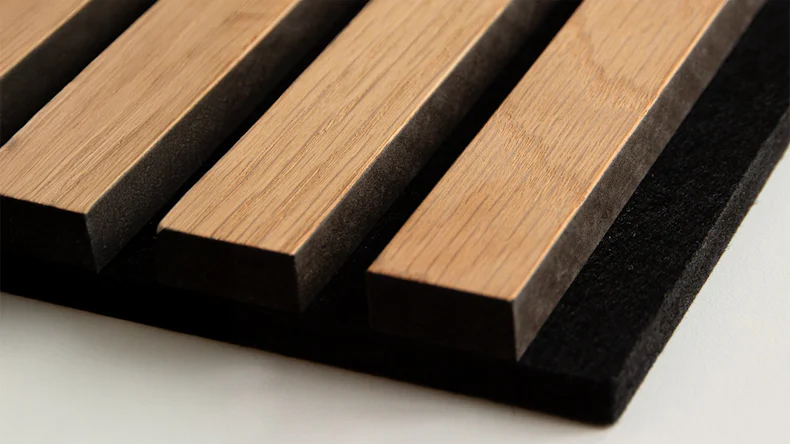 planeo Akustikpaneele - Eiche Natur/Schwarz