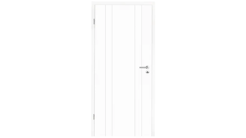 porta interna planeo laccata 2.0 - Imelde 9010 laccata bianca 2110 x 735 mm DIN R - cerniera rotonda RSP 2-t