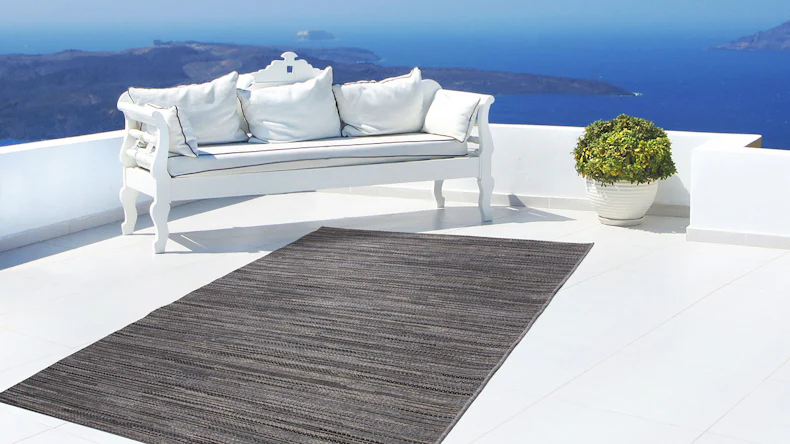 tapis planeo - Indonésie - gris Bali 200 x 290 cm