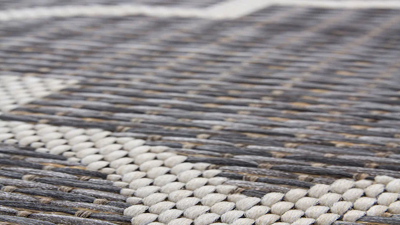 planeo Teppich - Indonesia - Batu Grau 80 x 230 cm