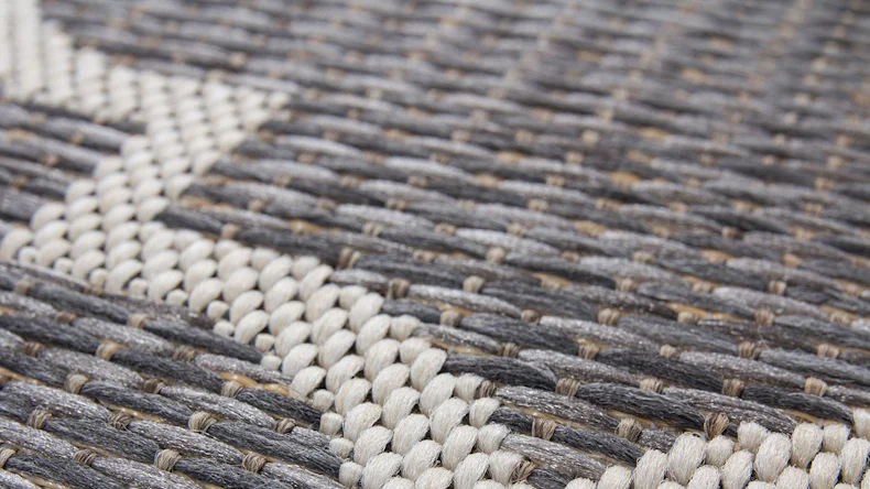 planeo Teppich - Indonesia - Batu Grau 80 x 230 cm