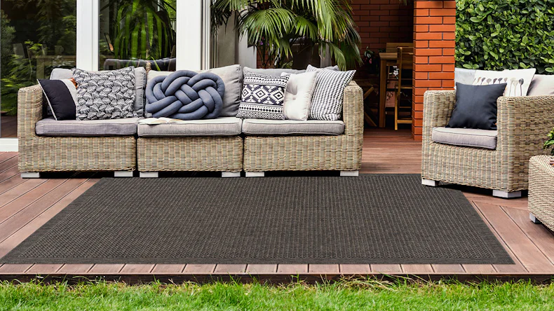 tapis planeo - Indonésie - Kediri taupe 160 x 230 cm