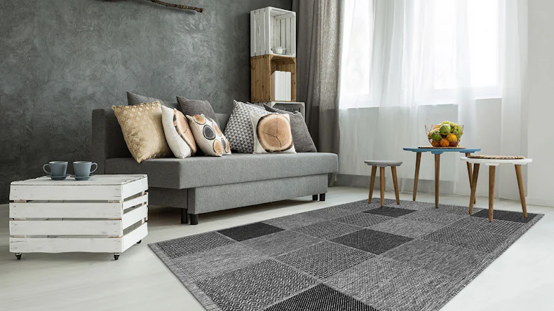 planeo Teppich - Indonesia - Sulawesi Silber 200 x 290 cm