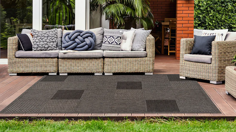 tapis planeo - Indonésie - Sulawesi taupe