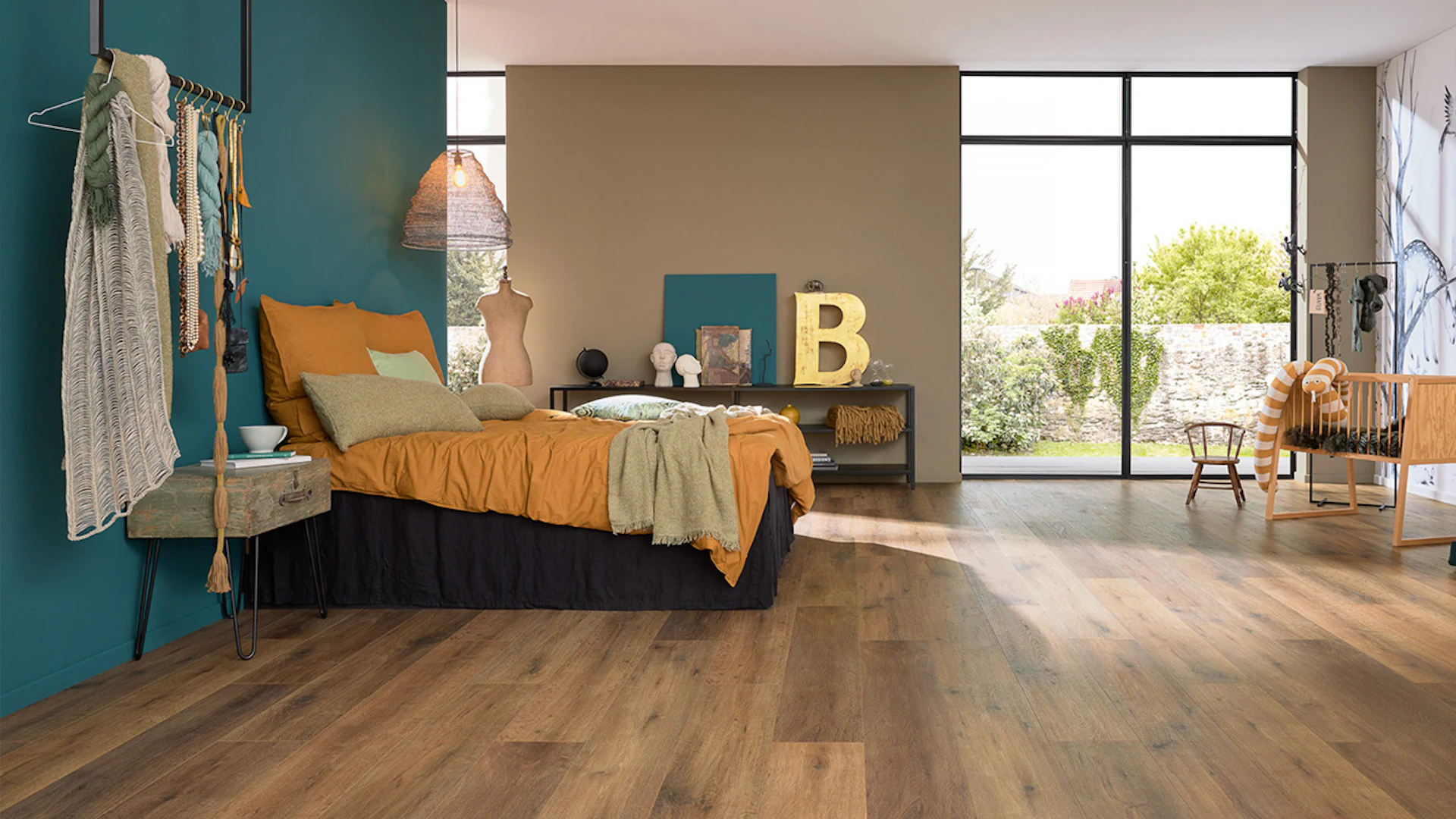 Wineo pavimento organico - PURLINE 1000 wood XL Rustic Oak Nougat (PLC315R)