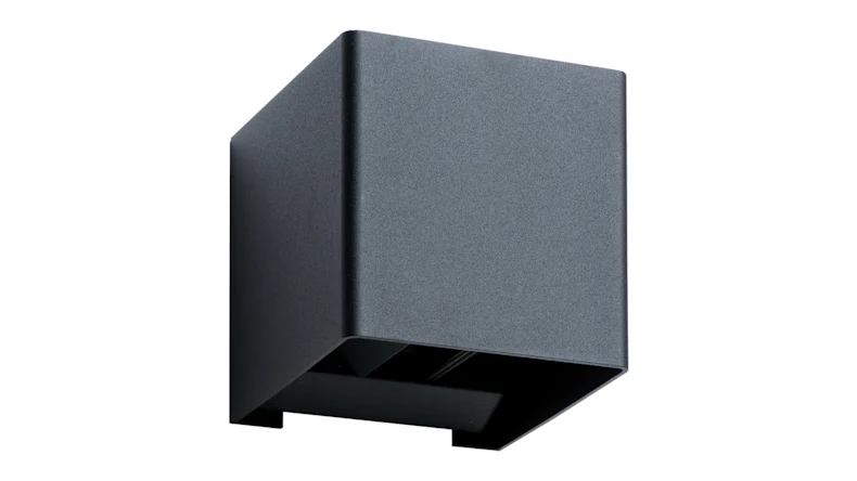 planeo garden lighting 12V - Applique LED Ixion wall light Alu - 9W 534Lumen