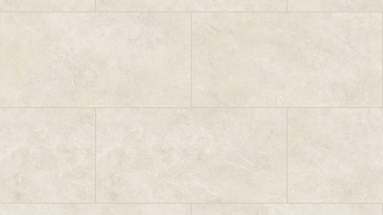 planeo Rigid Klick Vinyl - Jura White XXL Fliese | Trittschalldämmung integr. (DF-KF-894-030)