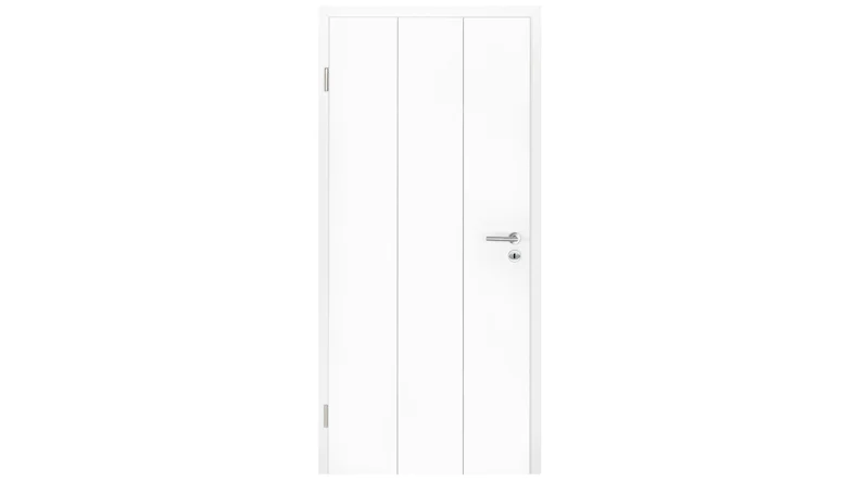 planeo Lack-Innentür Lack 2.0 - Kaike 9010 Weisslack 1985 x 860 mm DIN R - Rund RSP Band 3-t