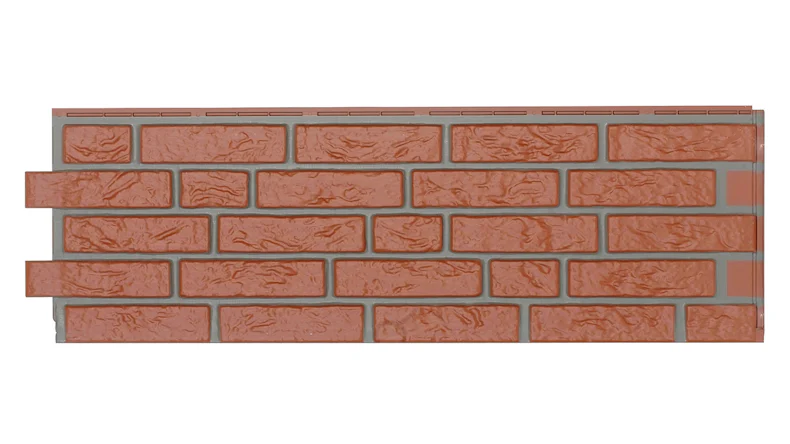 Zierer Fassadenverkleidung Klinker Verblender NB2 - 1130 x 359 mm rot aus GFK