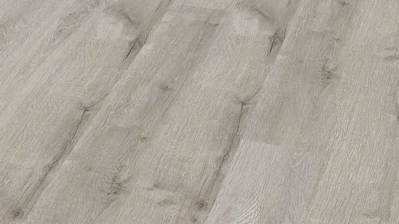 planeo Vinile rigido ad incastro - Rovere grigio chiaro rustico | Isolamento acustico integrato (KPC-S-566)
