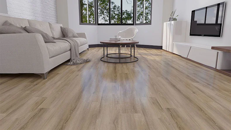 planeo Rigid Klick Vinyl - Eiche Hellbraun | Synchronprägung (KPC-S1-03)