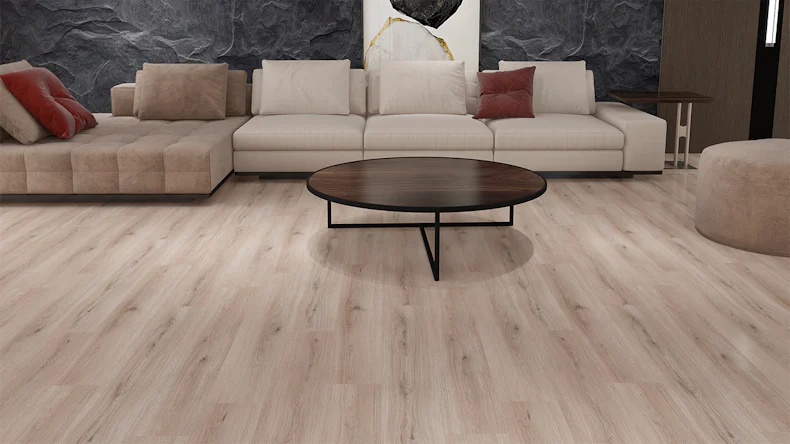 planeo Vinyle à clic rigide - Amber Oak | Isolation phonique intégrée (KRO-1004)