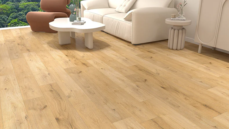 planeo Vinyle à clic rigide - Honey Oak | Isolation phonique intégrée (KRO-1007)