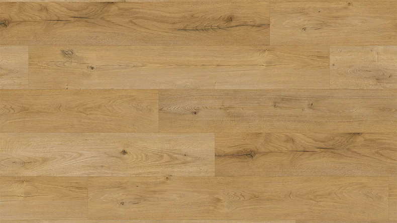 planeo Vinyle à clic rigide - Honey Oak | Isolation phonique intégrée (KRO-1007)
