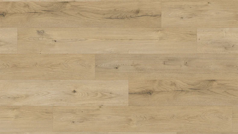 planeo Vinyle à clic rigide - Sand Oak | Isolation phonique intégrée (KRO-1008)