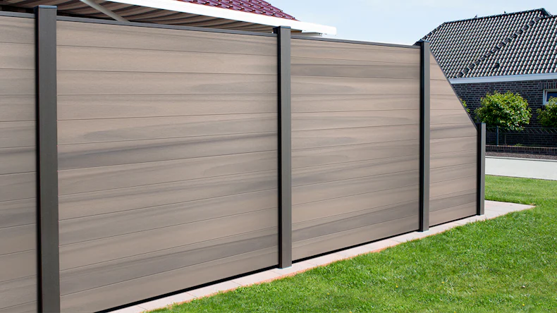 planeo Solid - Push-in fence square Bi-Color co-ex