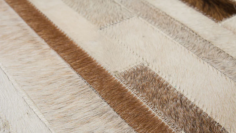 tapis de planéos - somptueux 110 crème 120 x 170 cm