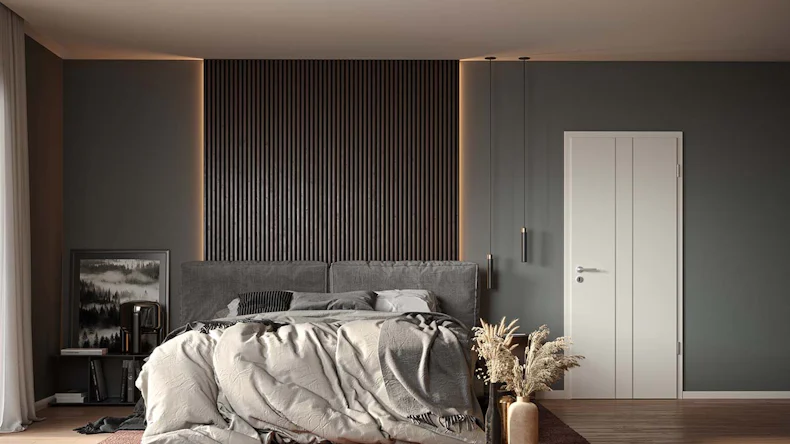 planeo Lack-Innentür Lack 2.0 - Leonardo 9010 Weisslack 1985 x 610 mm DIN R - Rund RSP Band 2-t