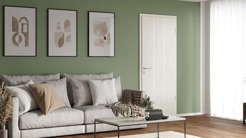 planeo Lack-Innentür Lack 2.0 - Liberto 9010 Weisslack