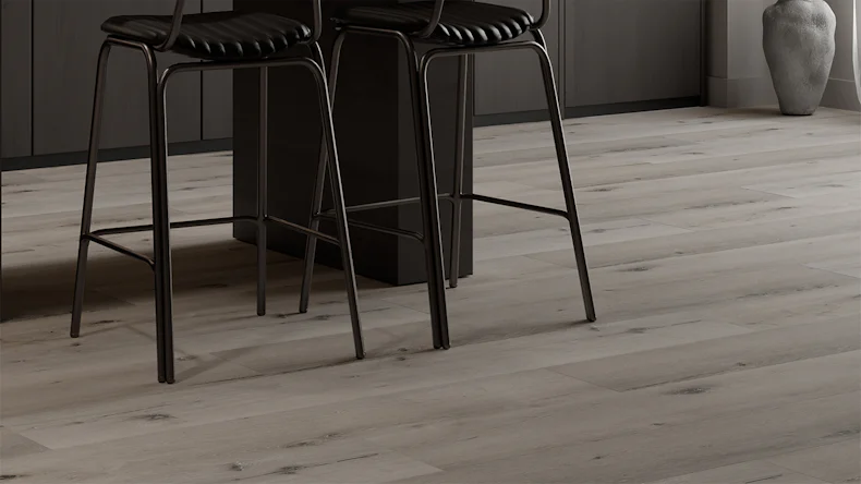 planeo Vinyle à clipser WPC - PUREtec MAX 50 EIR Light Grey Oak | Isolation phonique intégrée (RP-A50-5)