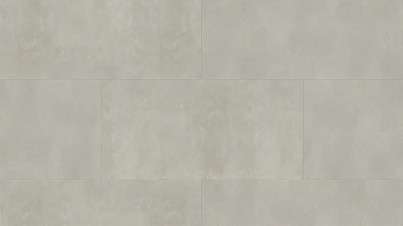 planeo Rigid Klick Vinyl - Light Grey XXL Fliese | Trittschalldämmung integr. (DF-KF-794-030)