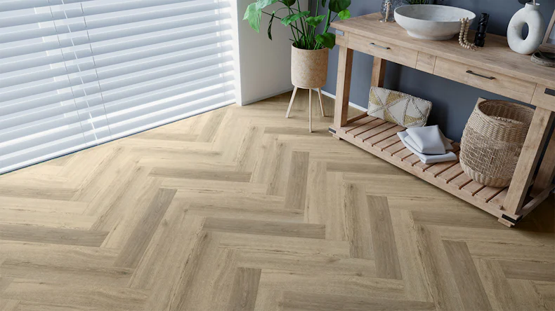 SKAVA Klebevinyl Fischgrät - Unique Saro | wasserfest und Synchronprägung (LO-2195)