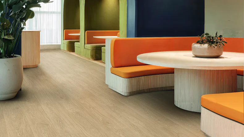 Gerflor Klebevinyl - Creation 40 Lounge Oak Beige | Synchronprägung
