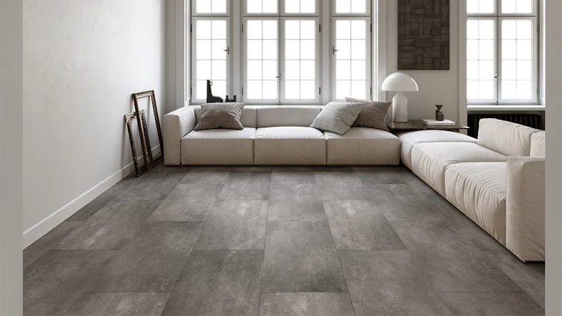 planeo Rigid Klick Vinyl - Lunitra IXPE XL-Fliese ultramatt | Trittschalldämmung integr. (MF-101103-IXPE)