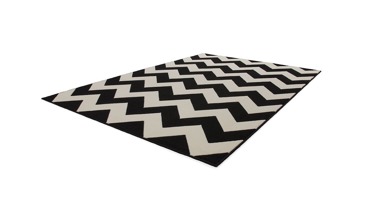 tapis planeo - Manolya 2095 noir 80 x 150 cm