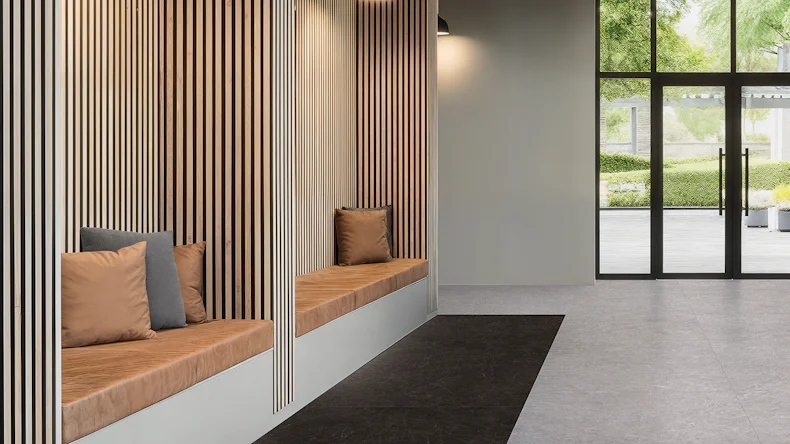 Vinile adesivo Gerflor - Creation 70 Marmo grigio chiaro