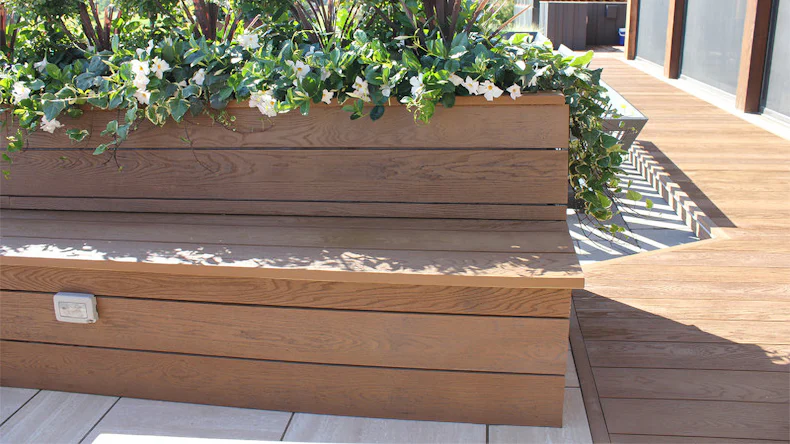 planeo Authoria PureBoard Terrassendiele Massiv - Copper Nature Oak 3.6m strukturiert