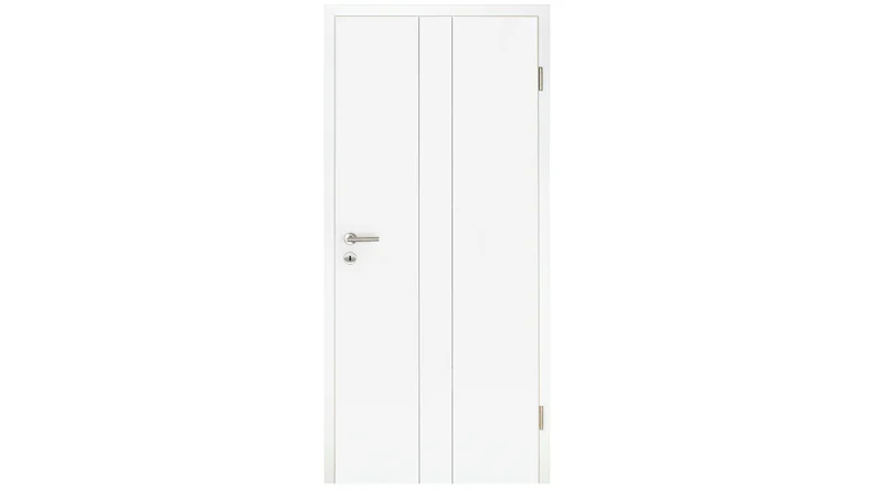 planeo Lack-Innentür Lack 2.0 - Melf 9010 Weisslack 2110 x 735 mm DIN R - Rund RSP Band 2-t