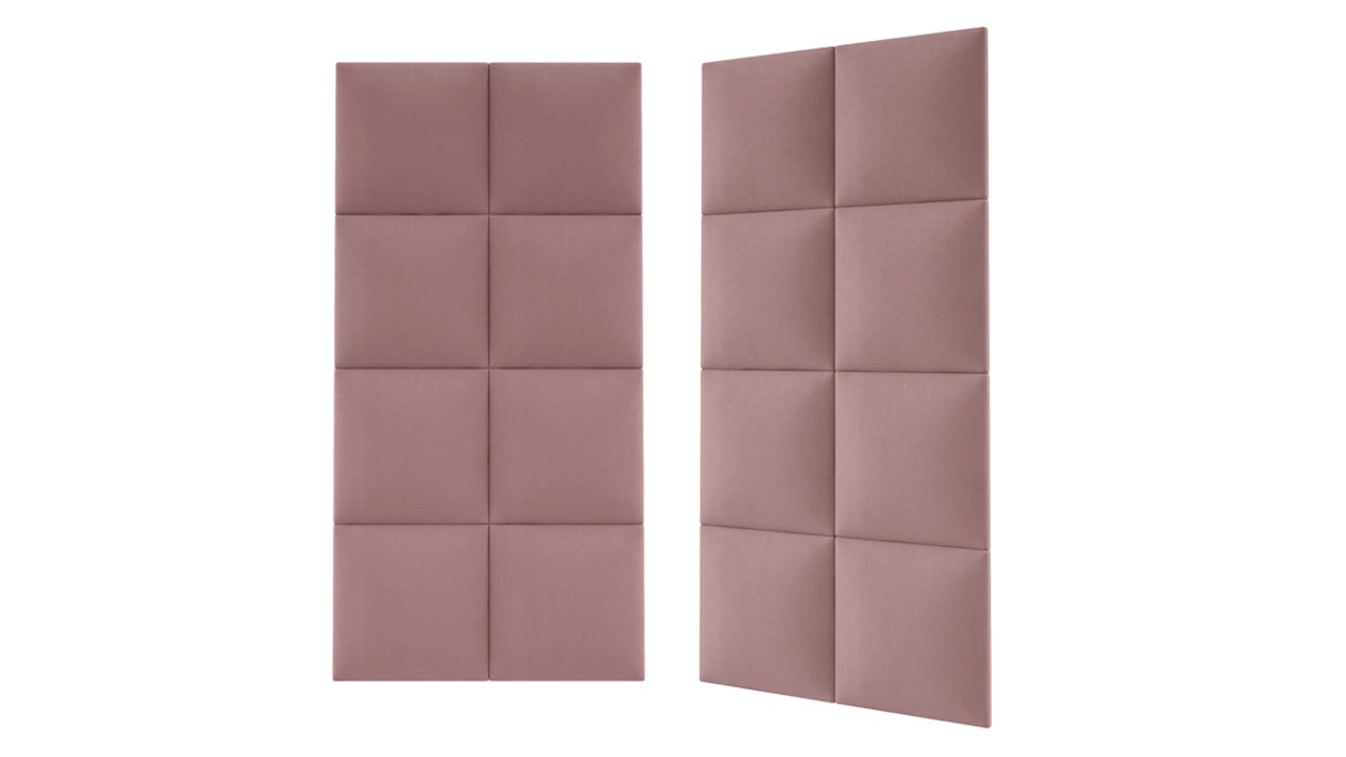 planeo ComfortWall - Acoustic wall cushion 30x30cm Old Pink