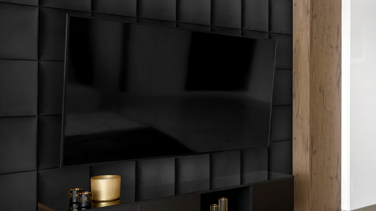planeo ComfortWall - Acoustic wall cushion 30x30cm Black