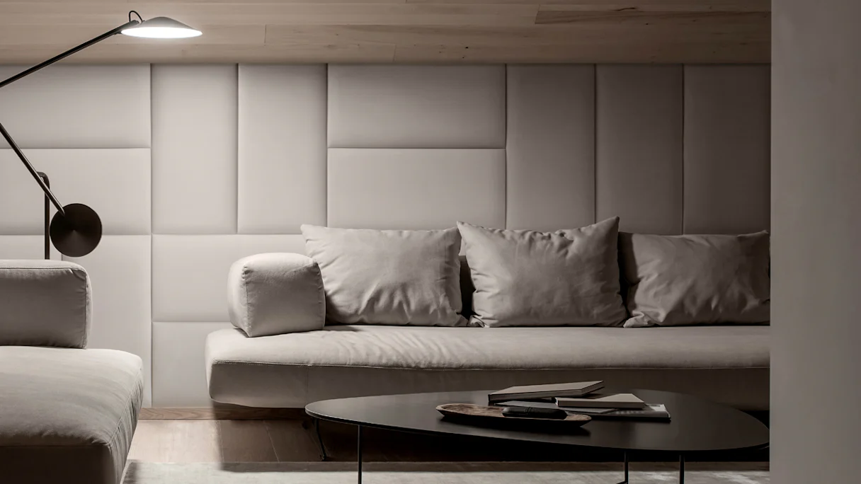 planeo ComfortWall - Acoustic wall cushion 60x30cm silk grey