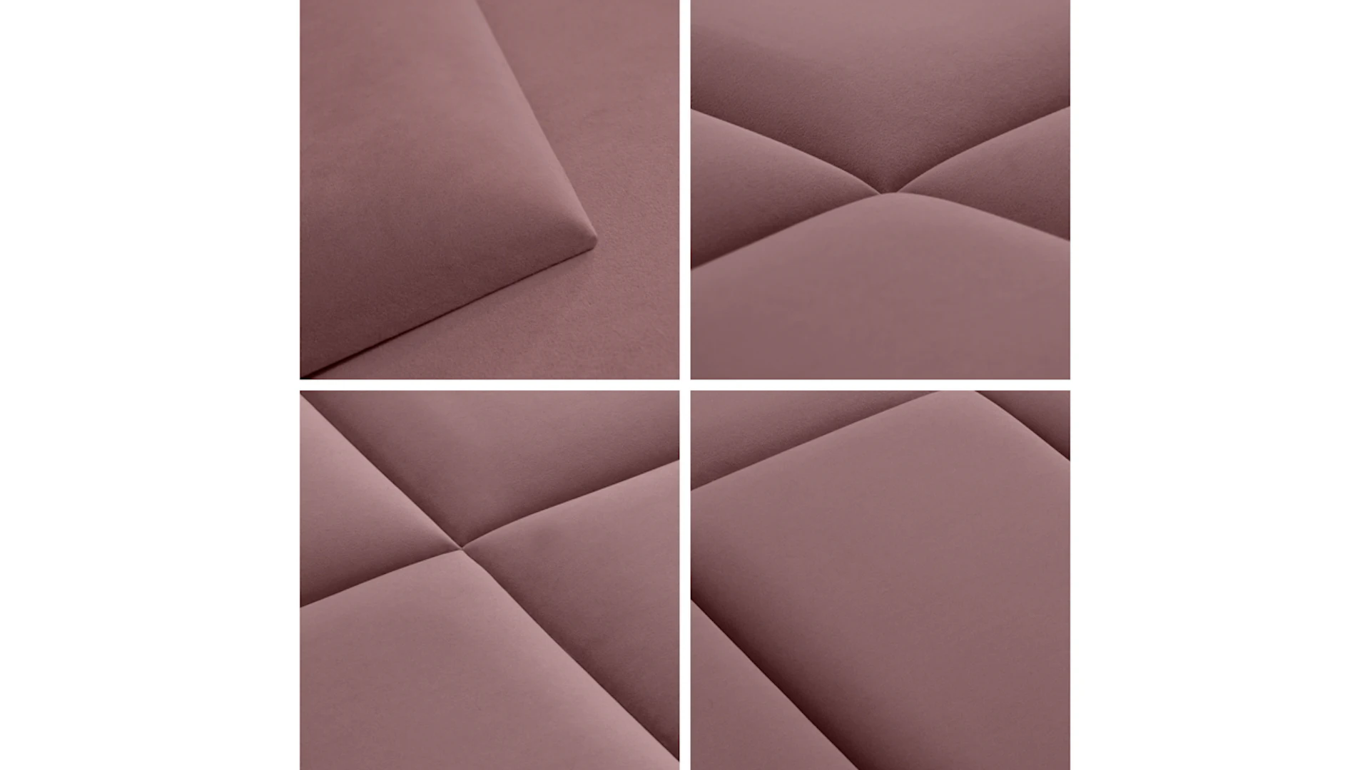planeo ComfortWall - Acoustic wall cushion 60x30cm Old Pink