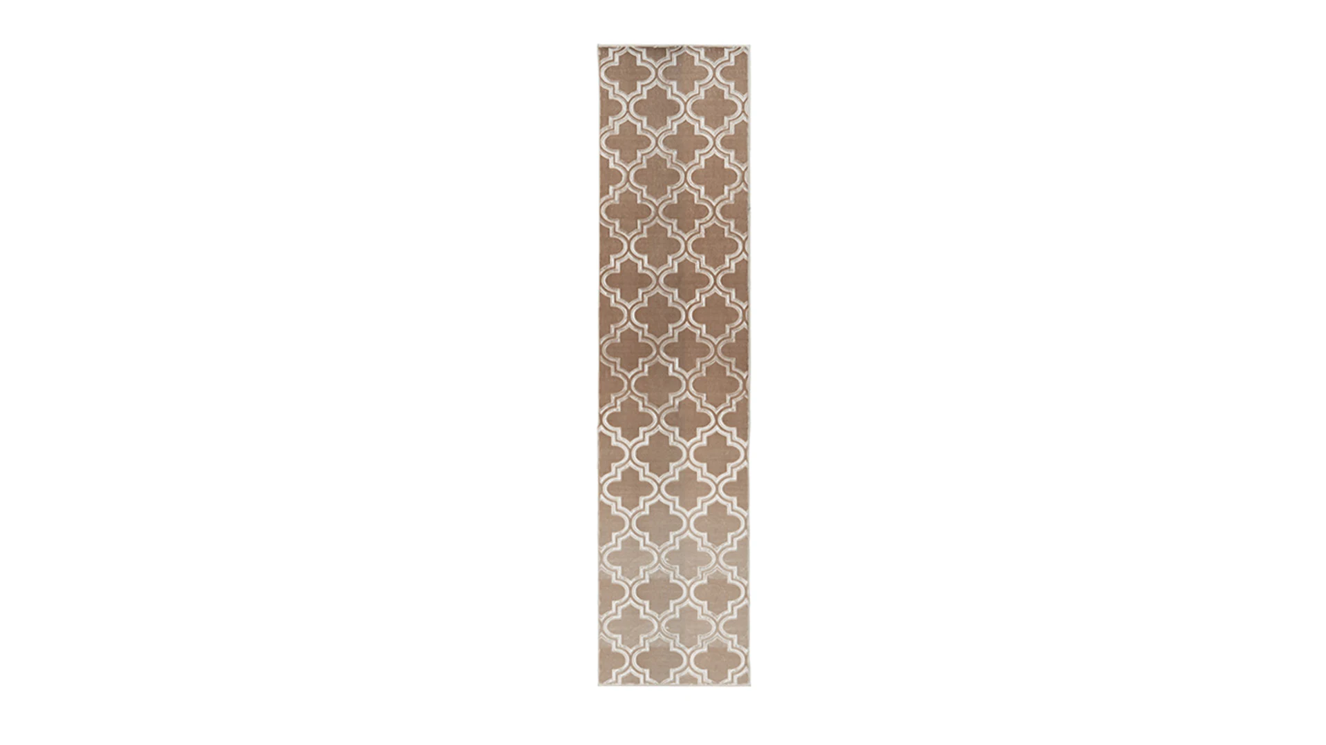 tapis planeo - Monroe 100 taupe 80 x 300 cm