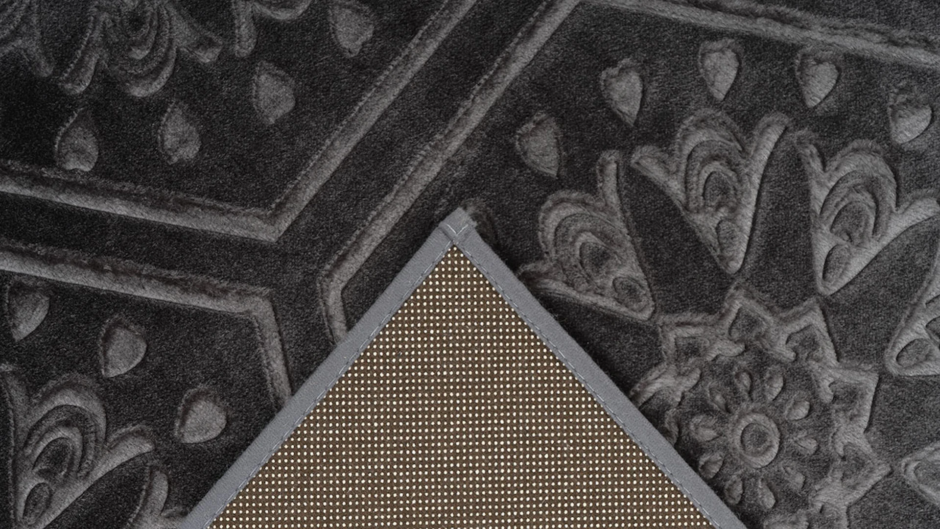 tapis planeo - Monroe 200 anthracite 120 x 170 cm
