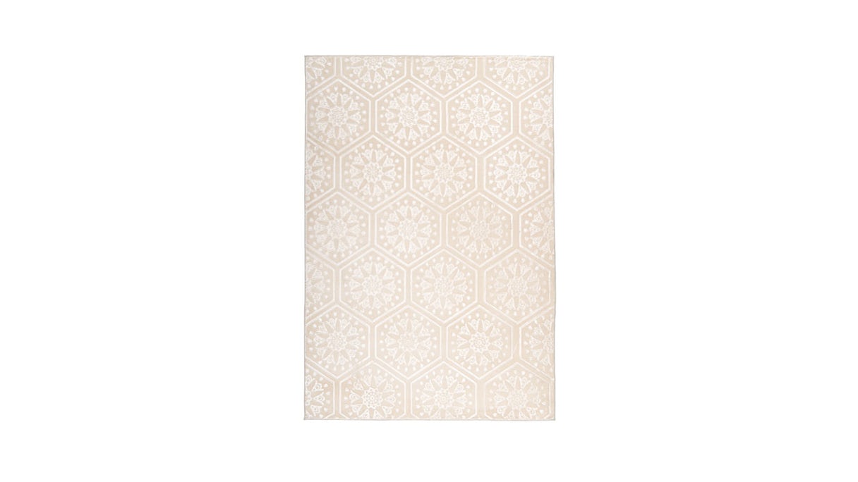 tapis planeo - Monroe 200 crème 160 x 230 cm