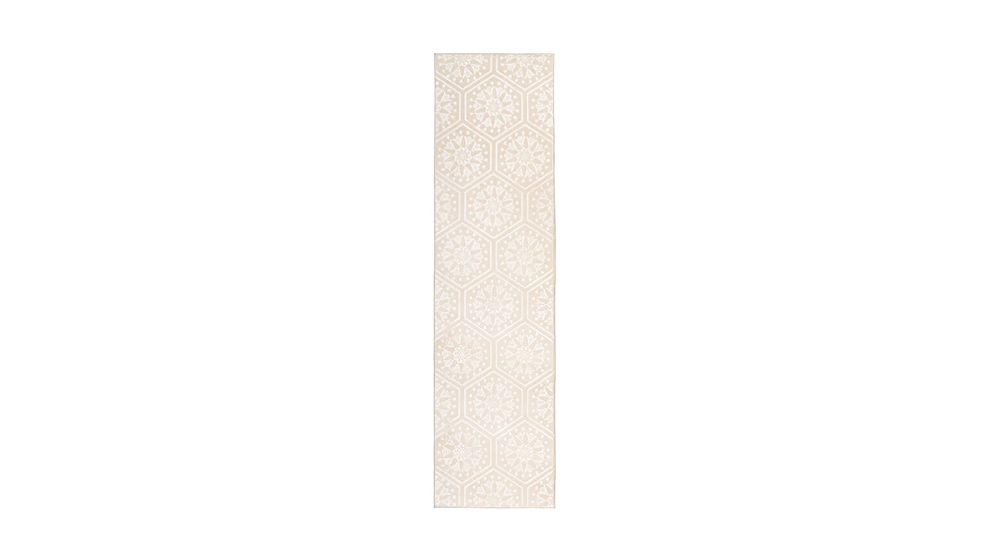 tapis planeo - Monroe 200 crème 80 x 300 cm