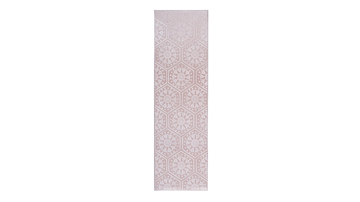 tapis planeo - Monroe 200 rose 80 x 300 cm