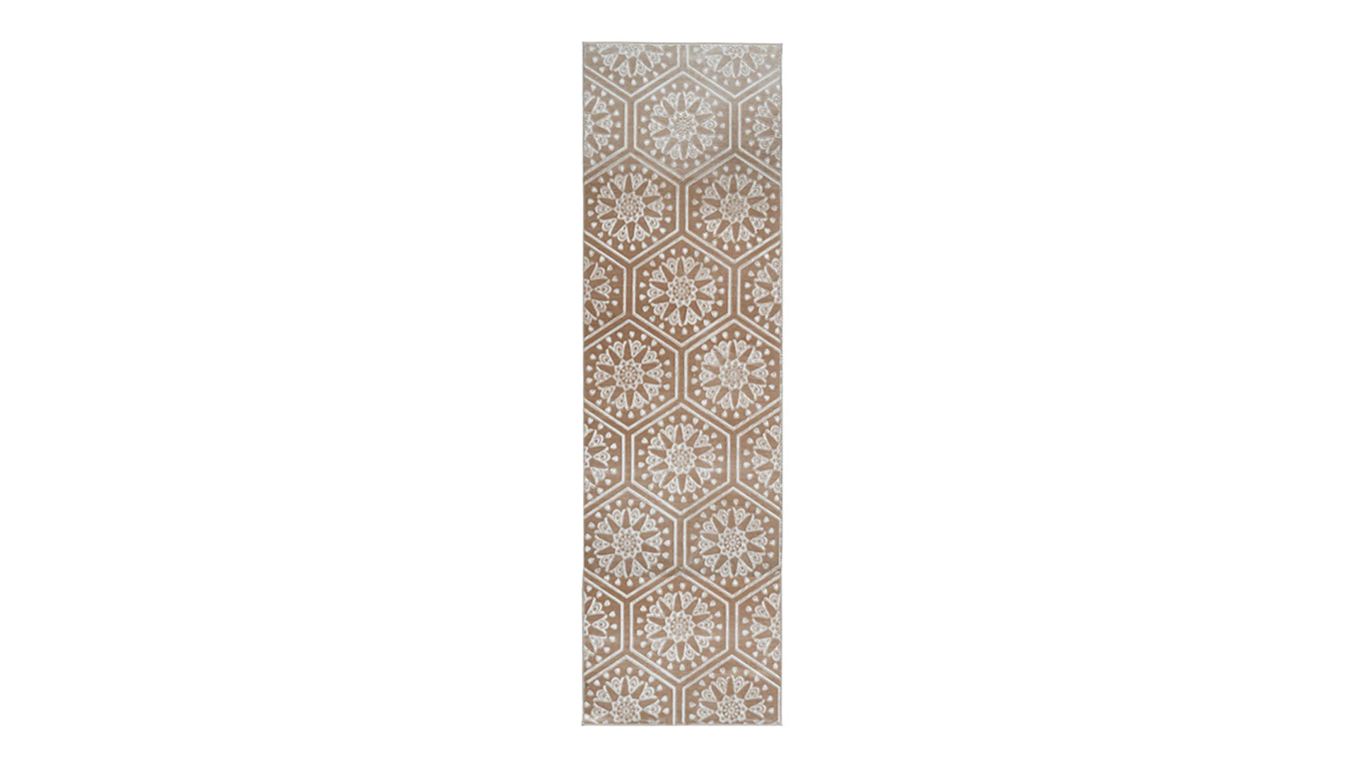 tapis planeo - Monroe 200 taupe 80 x 300 cm