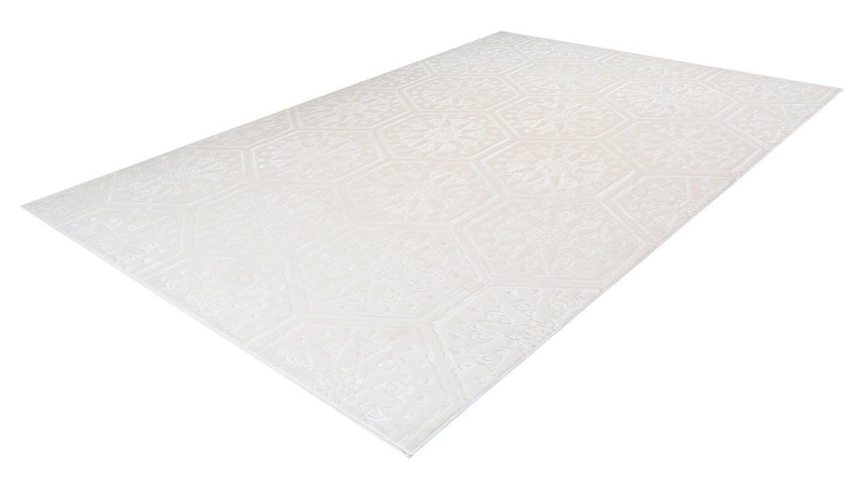 tapis planeo - Monroe 200 Blanc 200 x 290 cm